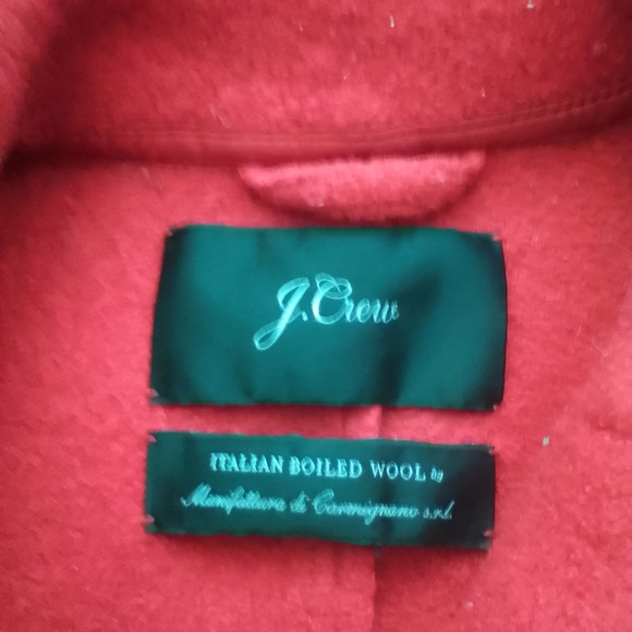 Red Double-Breasted Coat - Picture 3 of 3